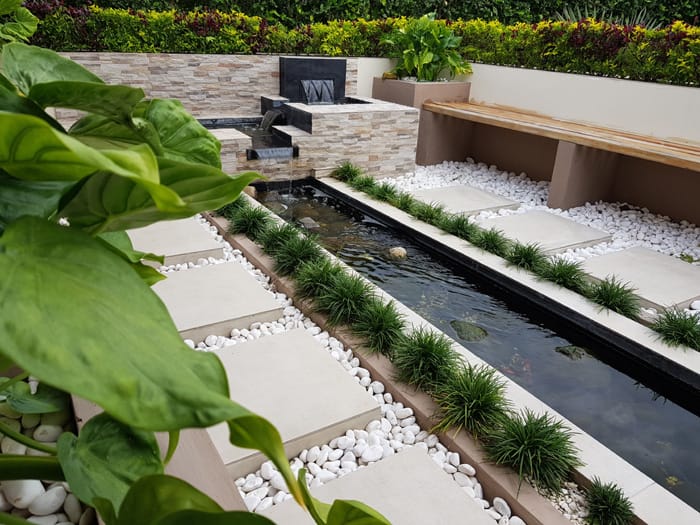 Construcción de Estanques y Cascadas para Jardines Panamá